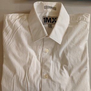 EXPRESS Men’s Fitted Long Sleeve Dress Shirt 1